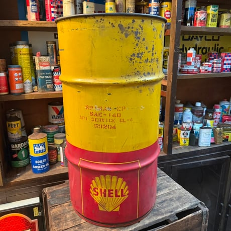 Vintage SHELL ドラム缶 20-379-1
