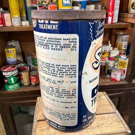 Vintage STP 缶 ビッグサイズ 21-359