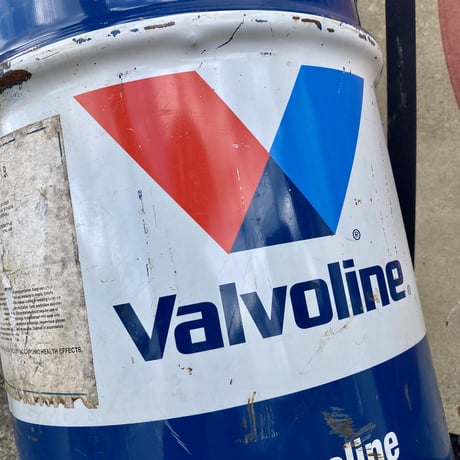 VALVOLINE　ヴィンテージ　OILドラム缶