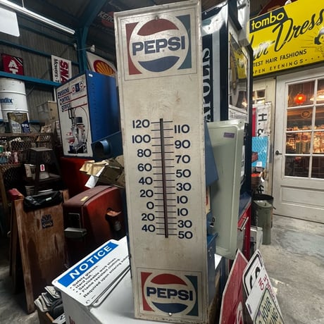 Vintage PEPSI THERMOMETER 18-104-3