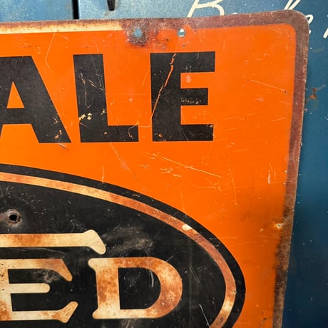 Vintage UNITED FARM AGENCY 両面看板 20-226