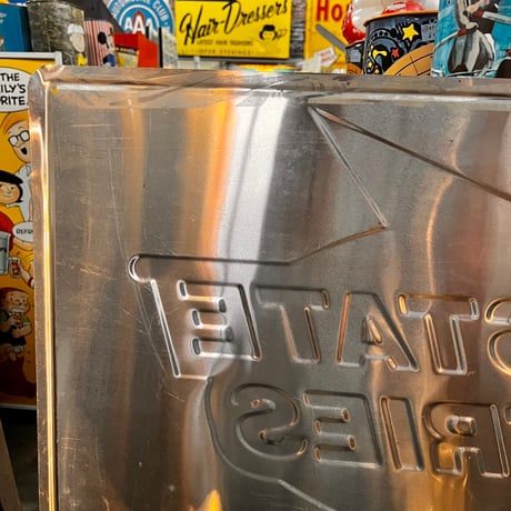 Vintage INTERSTATE BATTERIES Sign 20-19