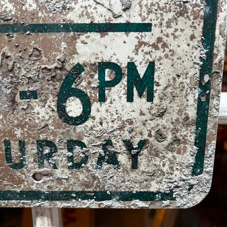 Vintage　ロードサイン　２HOUR　PARKING　18-227-1