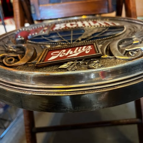 Vintage SCHLITZ Beer プラスチック看板 17-337