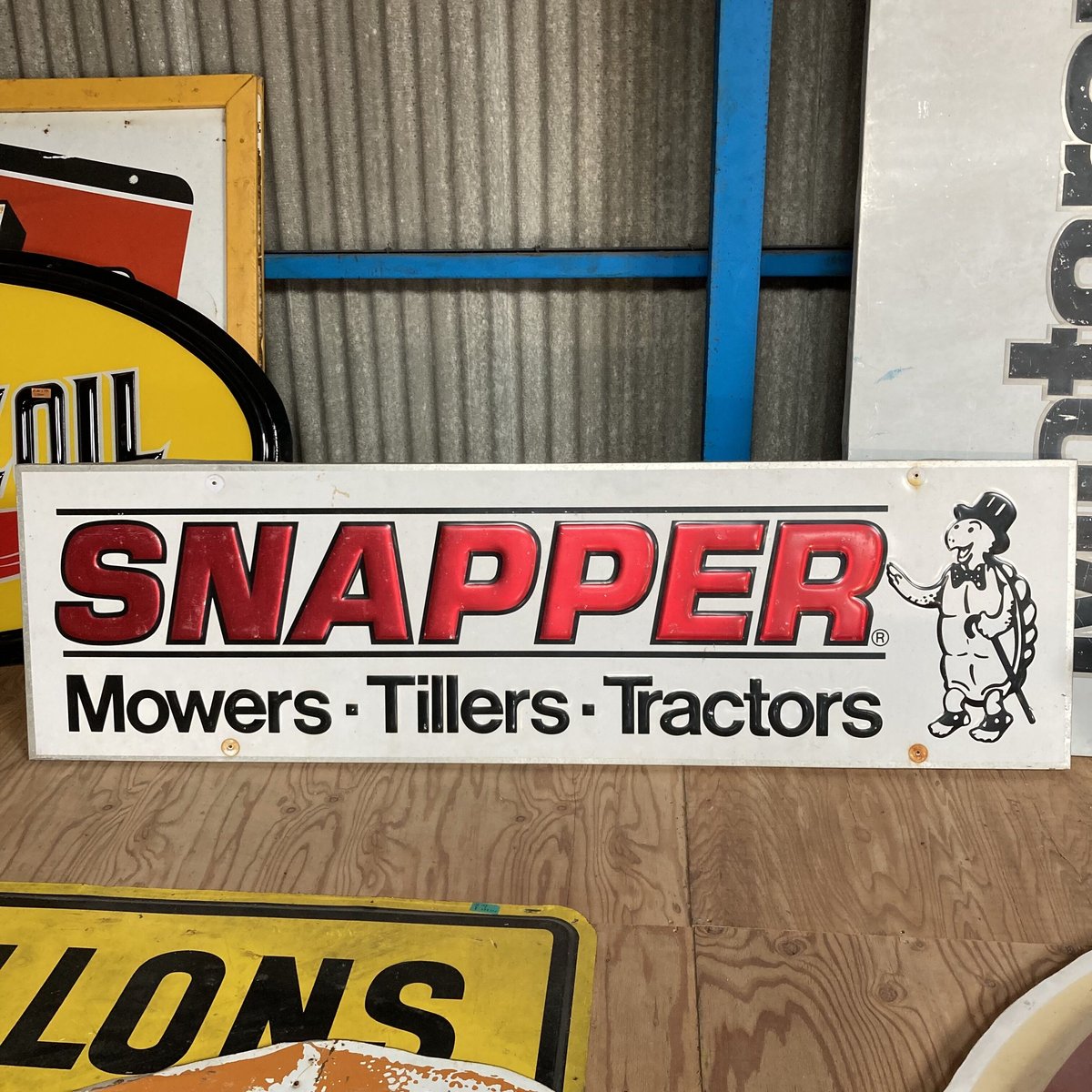 SNAPPER ヴィンテージ 大型看板 14-244 | BigBear Online Store