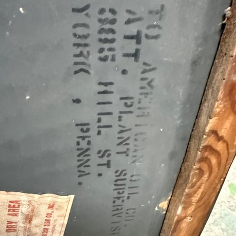 Vintage ATLAS TIRES 大型看板 18-108
