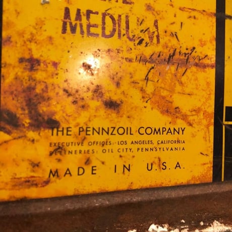 PENNZOIL ヴィンテージ オイル缶