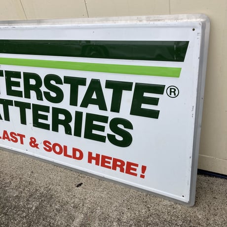 INTERSTATE BATTERIES　大型　看板　14-316-2