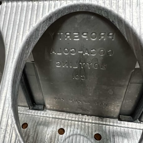 1950’ｓコカコーラ　アルミニウム6ボトルキャリア　14-441