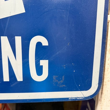 Vintage HANDICAPPED PARKING ロードサイン 道路標識 18-227-6