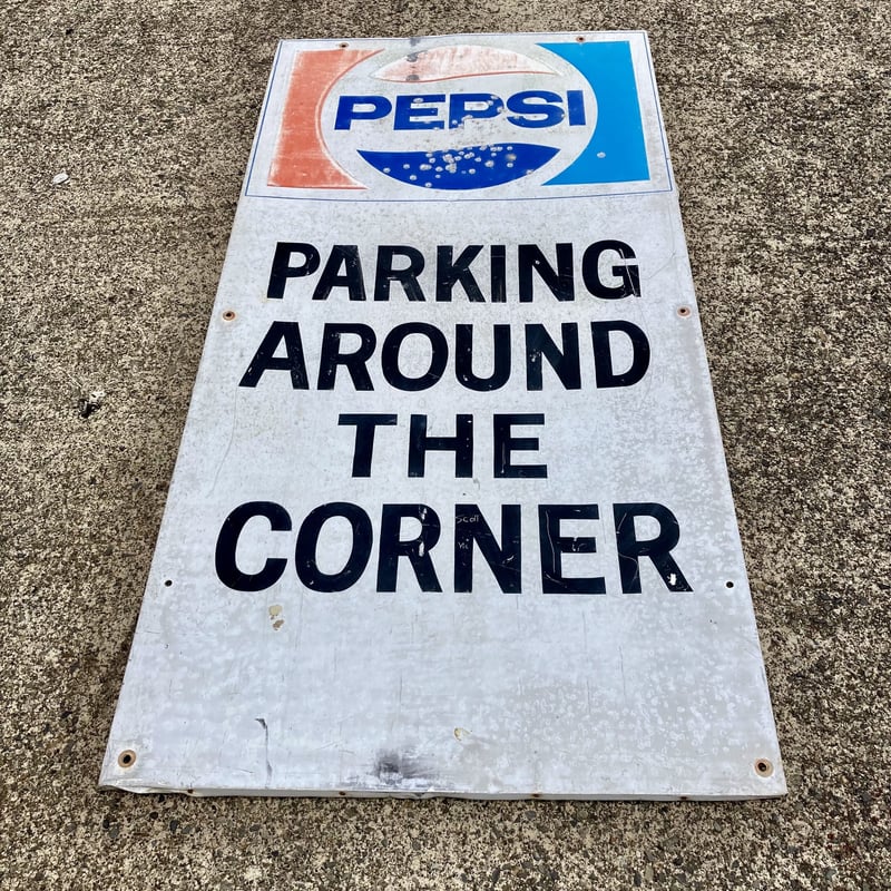 PEPSI ヴィンテージ　看板 PEPSI ヴィンテージサイン スチール看板 14-38 | BigBear Online