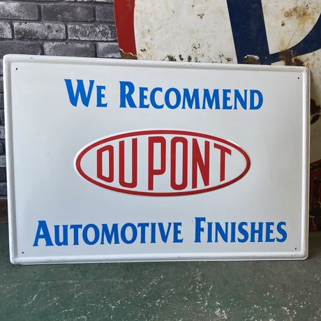 DUPONT　ヴィンテージ　看板　15-272-2