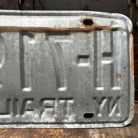 Vintage License Plate 173-3