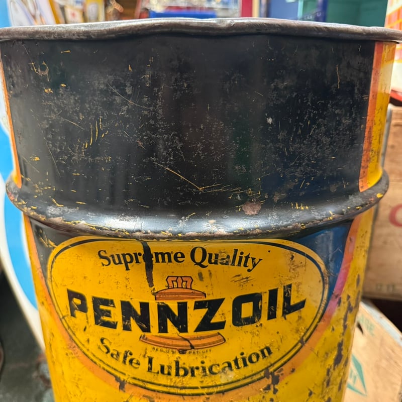 PENNZOILドラム缶 Vintage PENZZOIL ドラム缶 20-182 | BigBear Online S