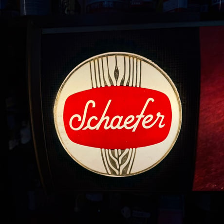 Vintage  Schaefer Beer ライトサイン 17-327