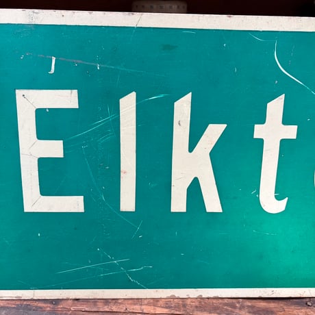 Vintage Elkton ロードサイン 18-33