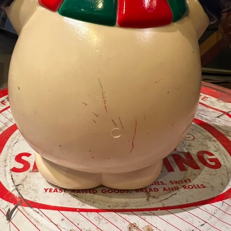 ヴィンテージ　プラスチック製　SNOWMAN　CHRISTMAS　16-326-1