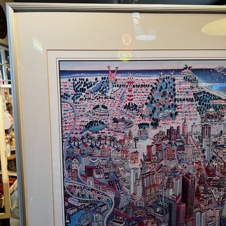 Vintage San Francisco Poster Ed Teitcher 10-191