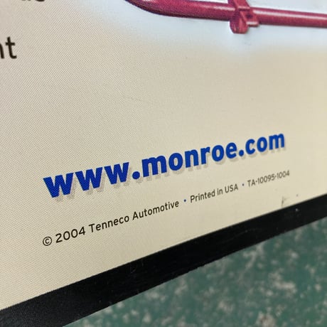 MONROE　ヴィンテージ　看板　12-99