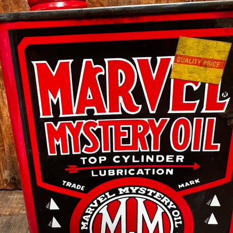 Vintage MARVEL MYSTERY OIL CAN 16-c-58