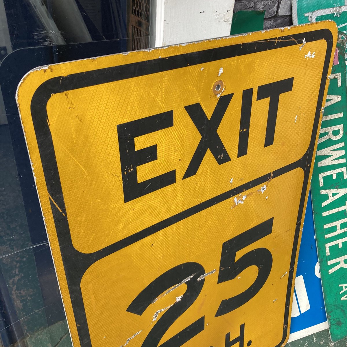 ヴィンテージ ロードサイン 道路標識 16-319-31 | BigBear Online S