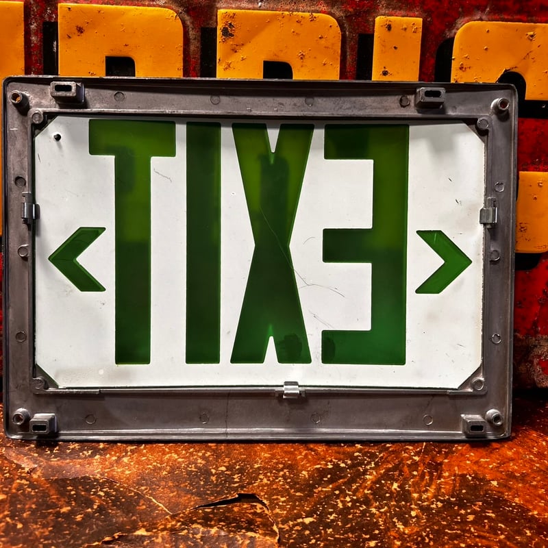 八　看板 vintage EXIT 看板 19-378 | BigBear Online Store