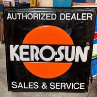 KERO-SUN 　ヴィンテージ　プラスチック　大型看板　(14)477