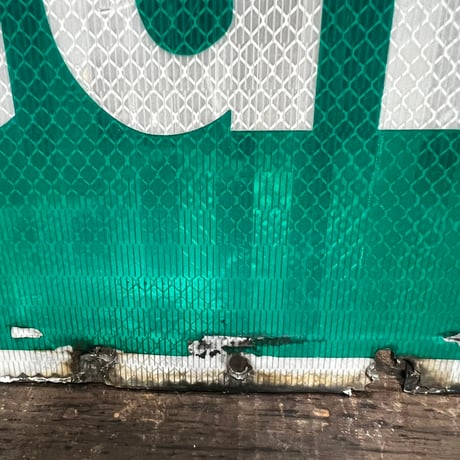 Vintage Grattan St 両面 SIGN 道路標識 19-108-117