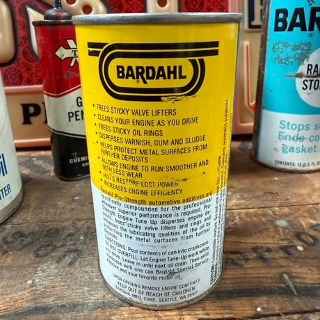 Vintage BARDAHL OIL CAN 20-200-10