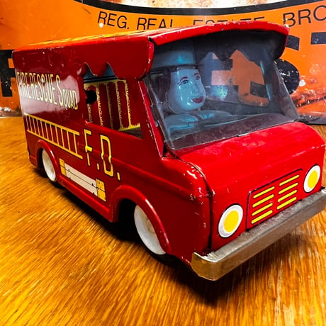 Vintage ミニカー FIRERESCUE 消防車 20-428-3
