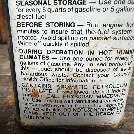 Vintage STA-BIL OIL CAN 16-c-60