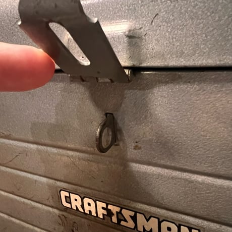 Vintage CRAFTSMAN toolbox 19-303-8