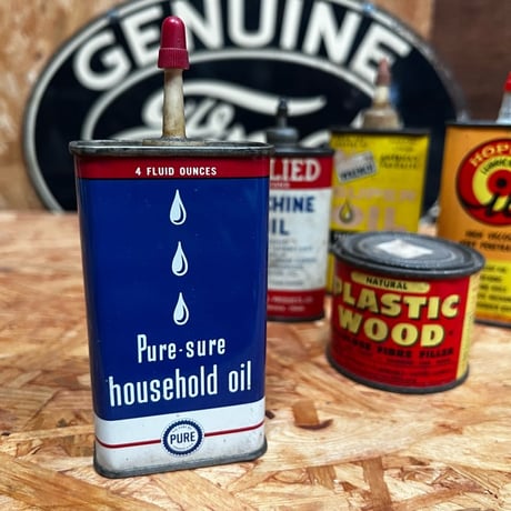 Vintage PURE OIL CAN 16-c-45