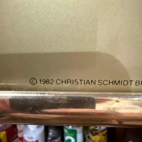 Vintage Christian Schmidt SELECT PREMIUM PILSNER ライト 20-119