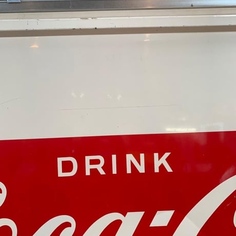 CocaーCola 1970s コカ・コーラ ヴィンテージ看板　(10)68
