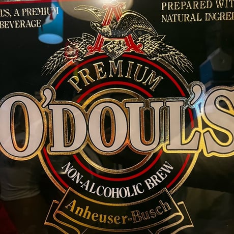 Vintage  O'DOUL'S パブミラー 15-230