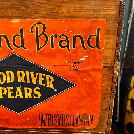 Vintage Diamond Brand WoodCrate 20-430