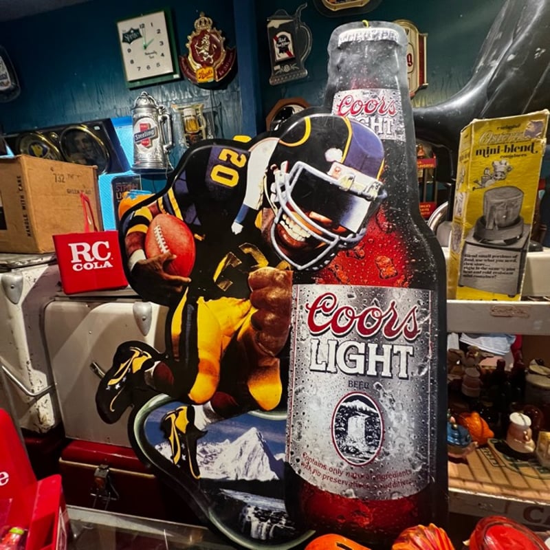 Vintage COORS LIGHT BEER SIGN 17-301-3 | BigBea