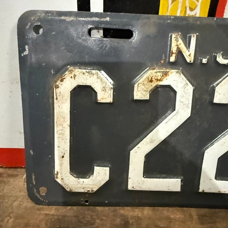 【希少!!】Vintage License Plate ニュージャージー州 20-28-10