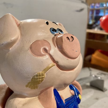 ENESCO piggy bank　ヴィンテージ　貯金箱　15-201