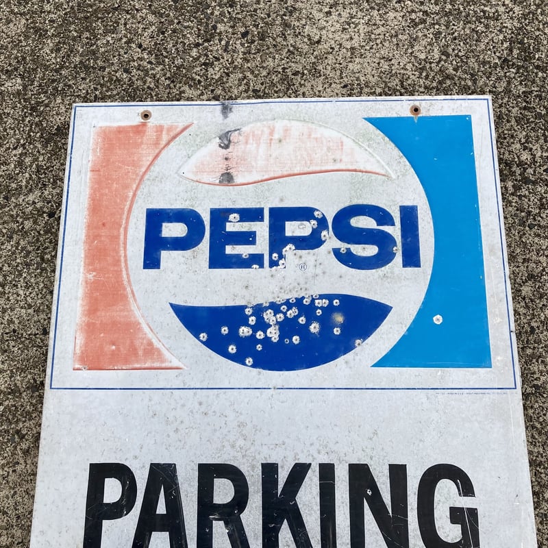 PEPSI ヴィンテージサイン スチール看板 14-38 | BigBear Online