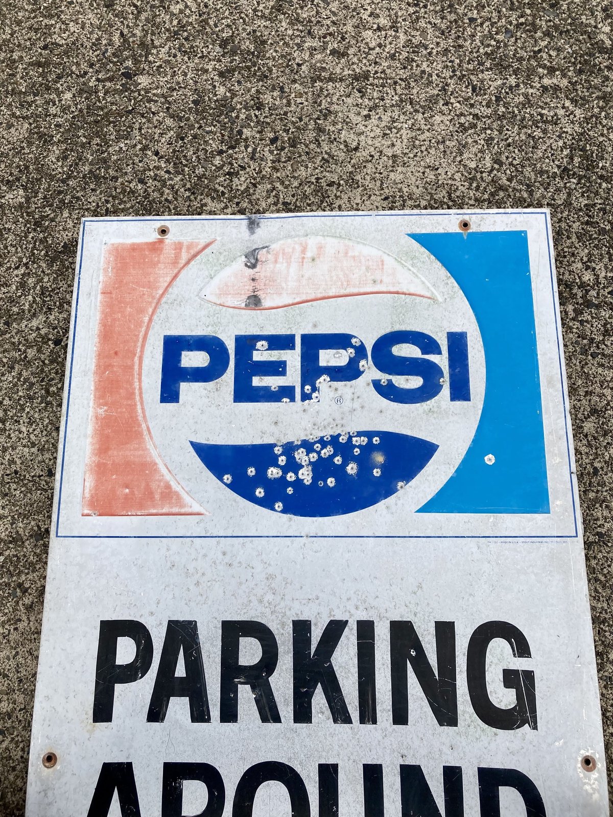 PEPSI ヴィンテージサイン PEPSI ヴィンテージサイン スチール看板 14-38 | BigBear Online