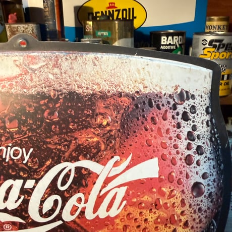 Vintage Coca-Cola  プラスチックプライスサイン 両面 21-293