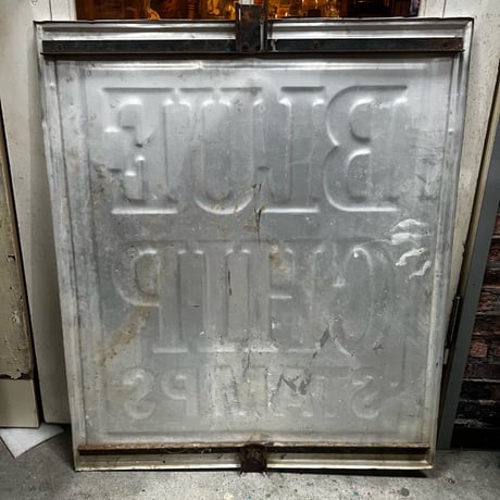 Vintage BLUE CHIP STAMPS SIGN 17-350