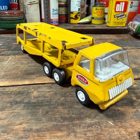 Vintage TONKA社製 カーキャリアトレーラー ミニカー 21-180