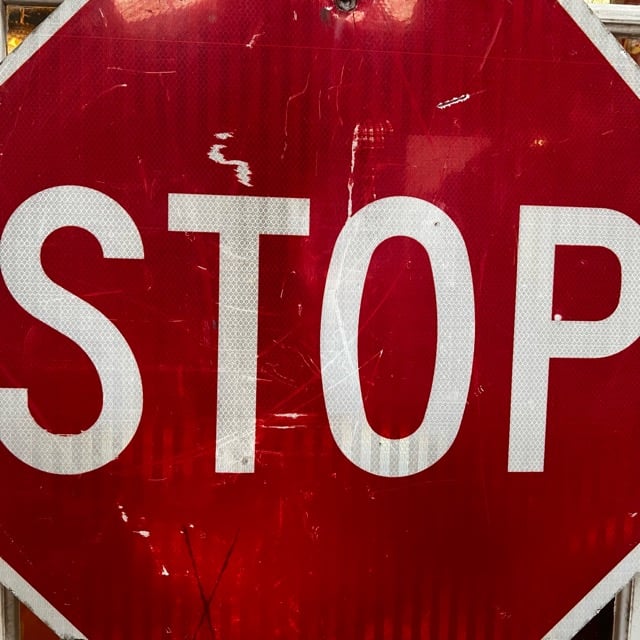 ビンテージ STOP ロードサイン 看板 Vintage ロードサイン STOP 18-227-23 | BigBear Online