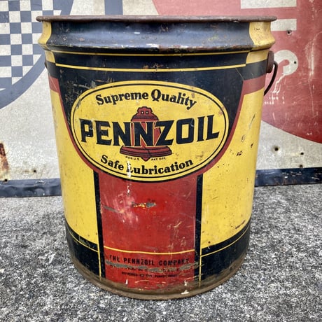 PENNZOIL　ヴィンテージ　オイル缶　16-146