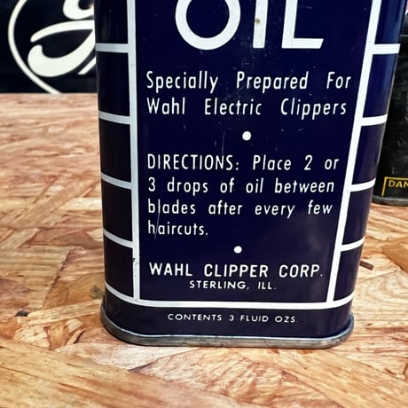 Vintage WAHL OIL CAN 16-c-40