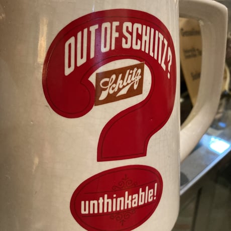 Schlitz (シュリッツ)　ヴィンテージ　ビッグマグカップ　13-241