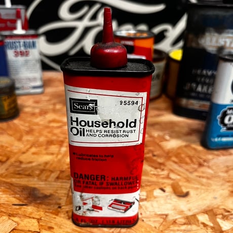 Vintage Sears Household Oil Can 16-c-75